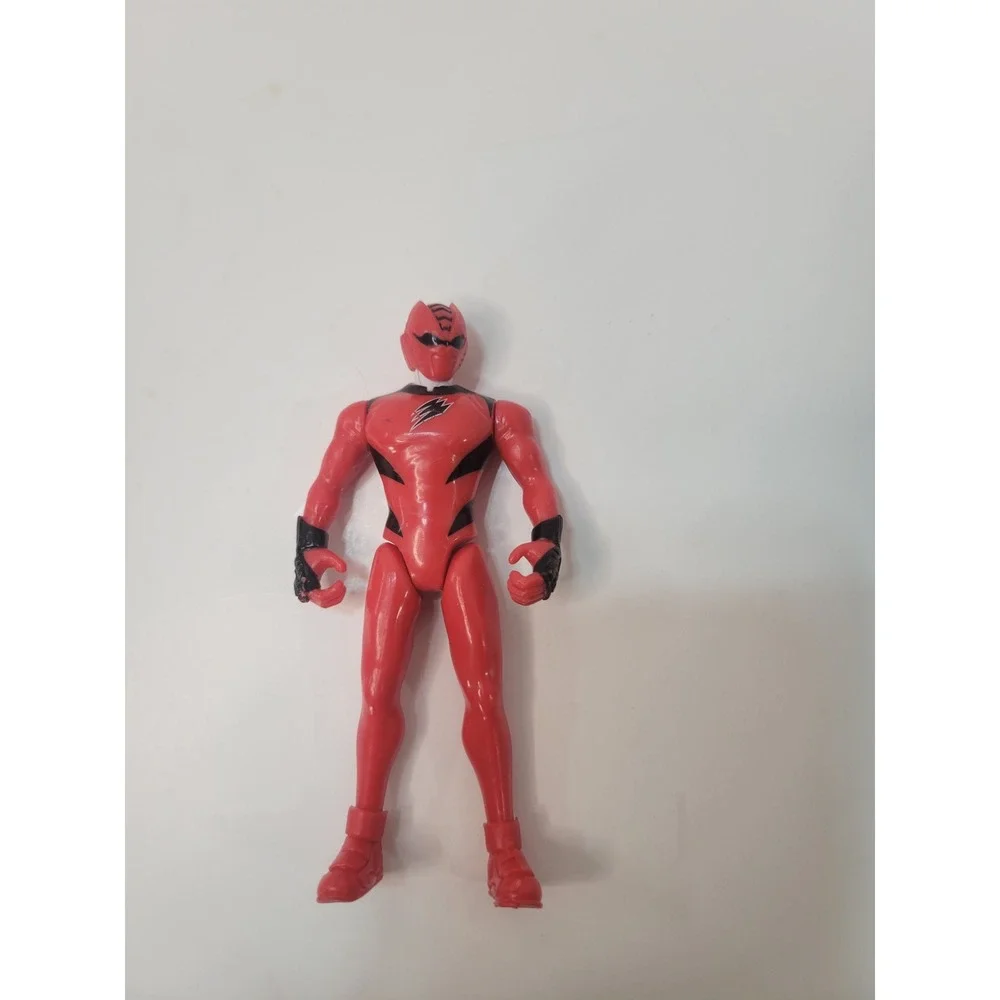 Bandai 2007 Red Power Ranger‎ Action Figure Toy Tiger Style